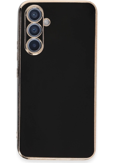 Gld-spt- Newface Samsung Uyumlu Galaxy A54 5g Kılıf Volet Silikon - Siyah