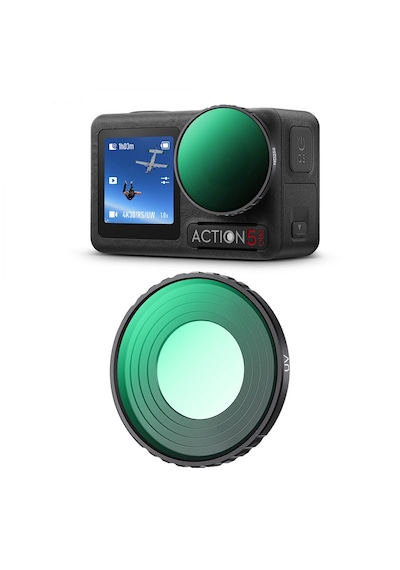 K&f Concept Uv Filtre Djı Osmo Action 4/5 Pro Uyumlu