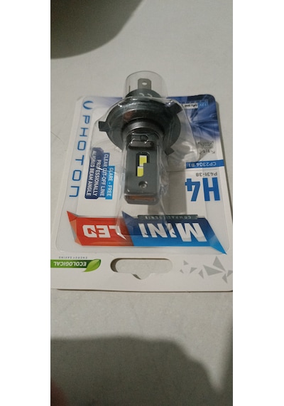 Photon H4 Mini Compact Led Oto Ampul Photon 2li Set 2adet