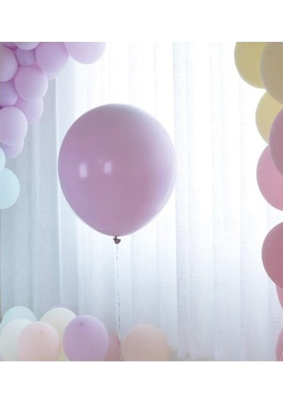 Lila Makaron 18 inç Jumbo Balon