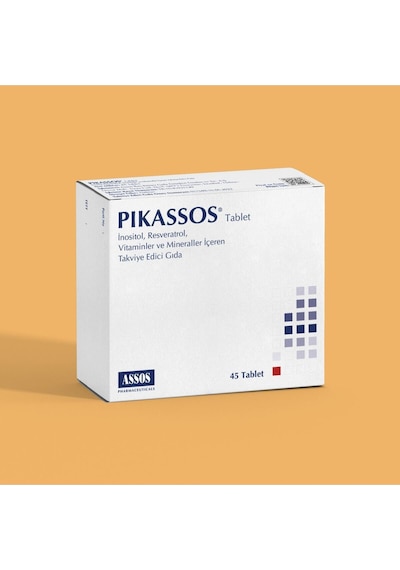 Pikassos İnositol Ve Resveratrol 45 Tablet