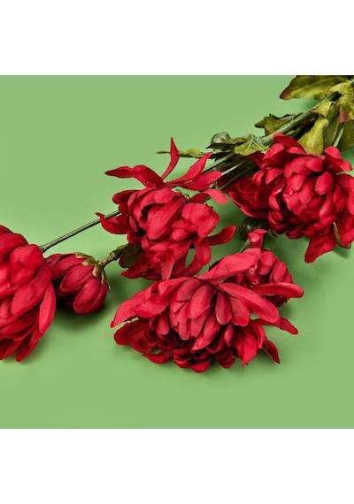 Deco Krizantem Dal Çiçek - Fuşya - 84 Cm