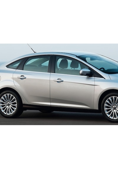 Ford Focus 3 Sd Krom Cam Çıtası 8 Prç 2011 -2019 Paslanmaz Çelik