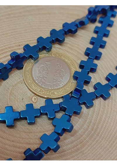 Hematit Taşı Şekilli 3x8mm Dizi 54604 Çok REnkli