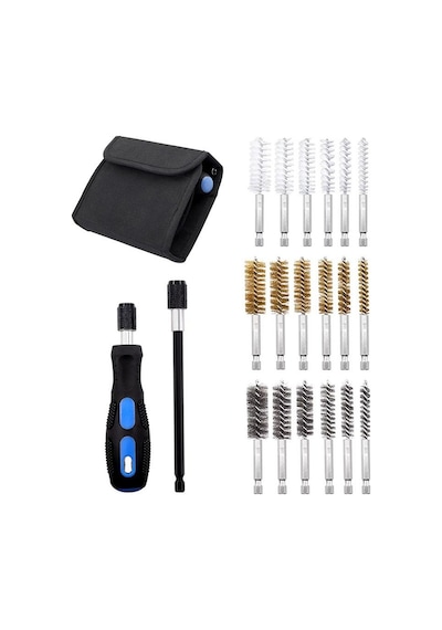 Partner Pt03135 Bits Saplı Tel Fırça Seti 20 Parça