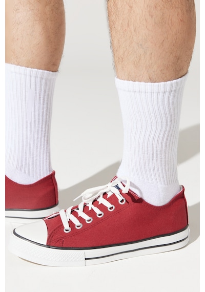 AC&Co / Altınyıldız Classics Erkek Bordo Günlük Rahat Kanvas Spor Ayakkabı Bordo AC&Co / Altınyıldız Classics Erkek Bordo Günlük Rahat Kanvas Spor Ayakkabı Bordo