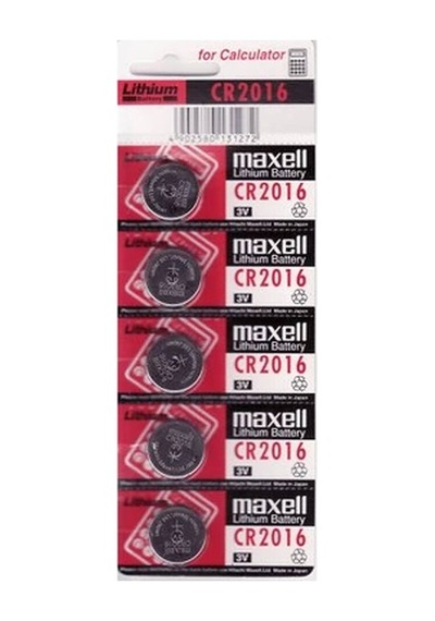 Maxell Cr2016 3v Lityum Düğme Pil 5'li Paket Evimdeyokyok
