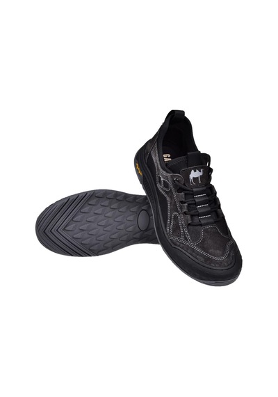 Gamelu Erkek Spor Ayakkabı Sneaker Ek-mova-m Siyah Siyah