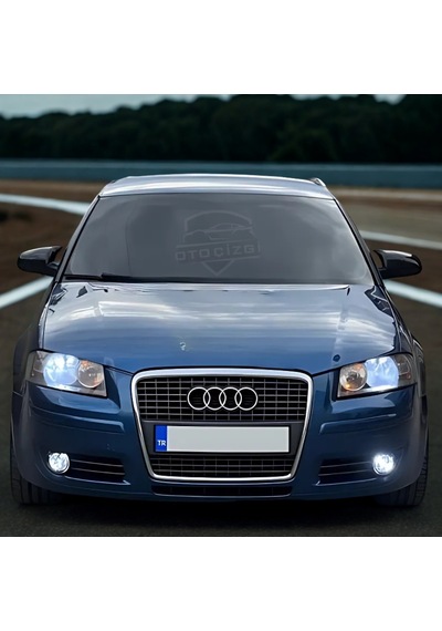 Audi A3 2003-2007 Arası Yarasa Ayna Kapağı Piano Black
