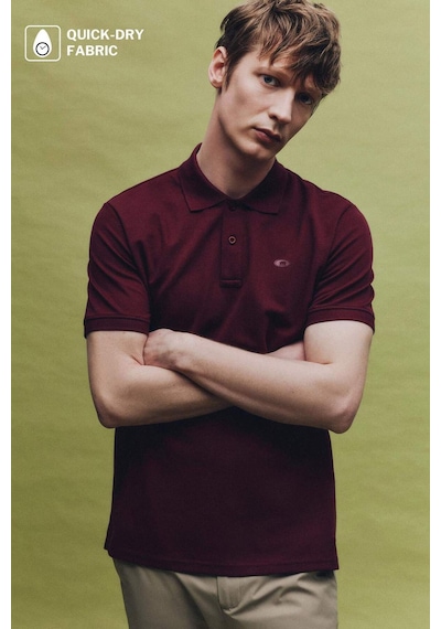Defacto Nefes Alabilen Polo Tişört F9769ax26spbr34 Bordo-br34
