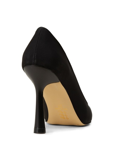 Deery Kadın Siyah Saten Stiletto - K0011zsyhm01