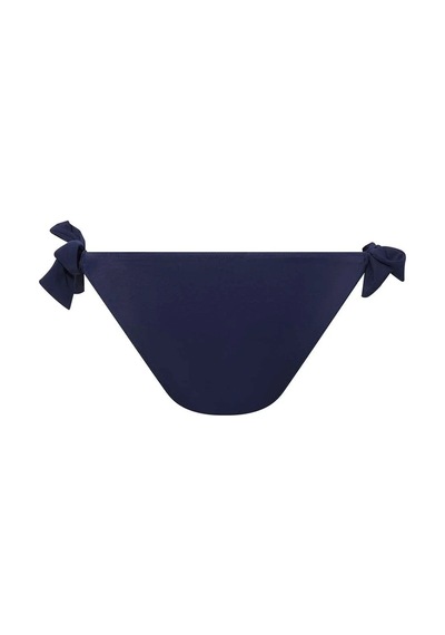 U.S. Polo Assn. Kadın Lacivert Kalın Ipli Bikini Alt Lacivert