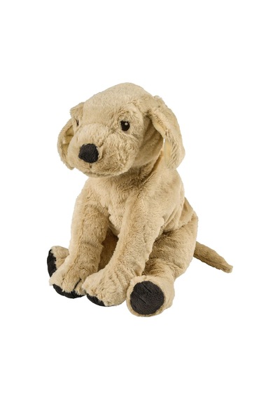 Ikea Gosıg Peluş Oyuncak 40 Cm Koyu Bej - Siyah