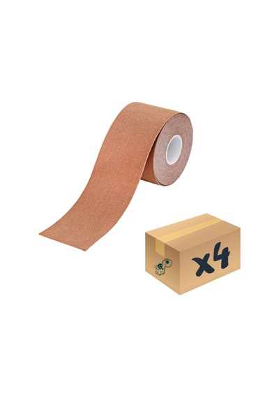 Vzn Kinesio Sport Tape Sporcu Bandı 5m X 5cm Ten Rengi 4 Adet