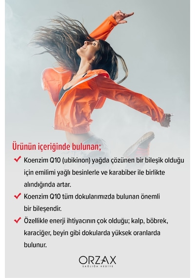 Ocean Koenzim Q10 200 Mg 30 Kapsül X 2 Adet