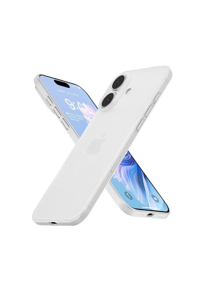 Teleplus Apple Uyumlu iPhone 16 Kılıf 0.3mm Ultra Thin Hayalet Pp Kapak