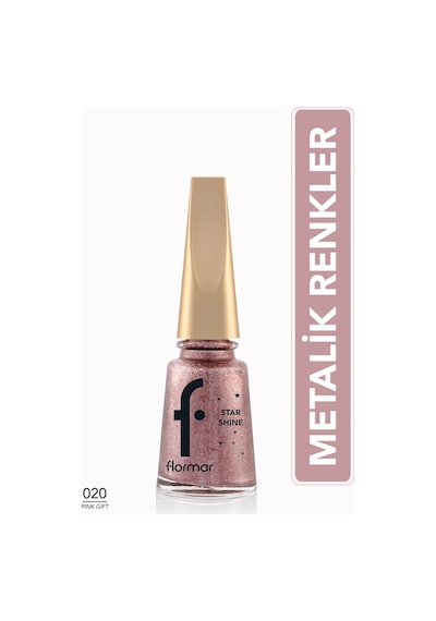 Flormar Star Shine Parlak Bitişli Metalik Oje 020