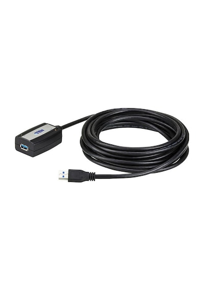 Aten Ue350A 5 Mt Usb 3.1 Gen1 To Usb 3.1 Gen1 Erkek-Dişi Beyaz Us