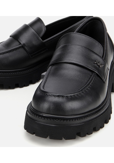 Hotiç Kadın Deri Siyah Yumuşak Dokulu Günlük Loafer 01ayh313620a100 Siyah
