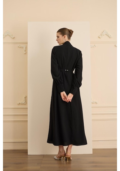 Senna Dorota Dress Siyah Siyah