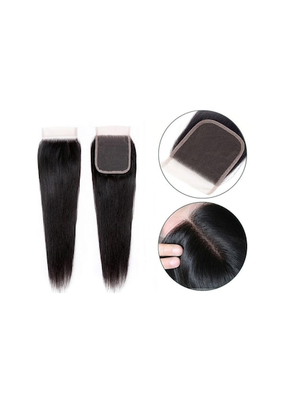Peruk Tepesi Doğal Renk Closure 10inch - Ybve-714001 Karışık - Çok Renkli