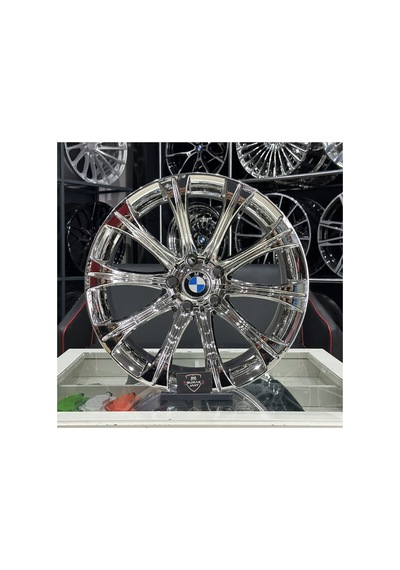 19 İnç 5x120 Bmw E60 M5 Uyumlu Krom 9.0-10.0 Ofset Jant Takımı 4adet