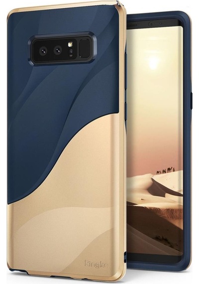 Ringke Wave Galaxy Note 8 İle Uyumlu Kılıf Marina Gold