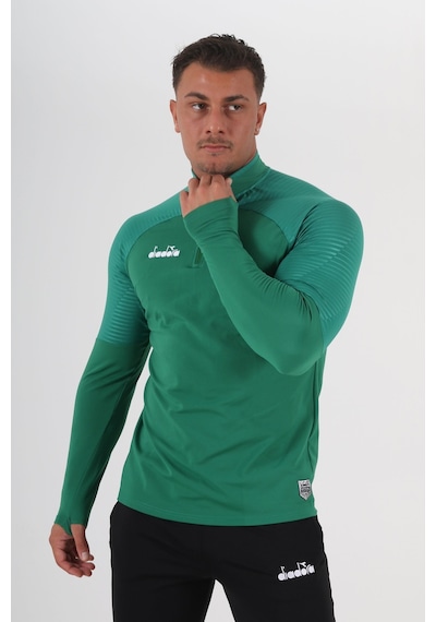 Diadora Premium Antrenman Eşofmanı Tek Üst Yeşil