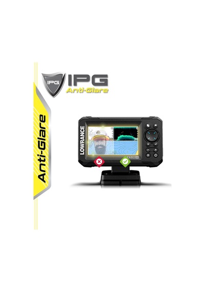 Lowrance Eagle 5in Fishfinder - Ipg Anti-glare Yansıma Önleyici Mat Ekran Koruyucu