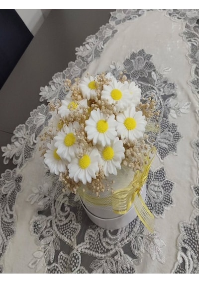 Masa Üstü Dekoratif Sabun Buketi El Yapımı Kokulu Şık Hediyelik Sabun. Okyanus