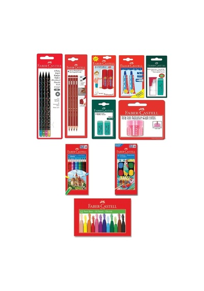 Faber-castell Candy Silgili Back To School Set Karışık4