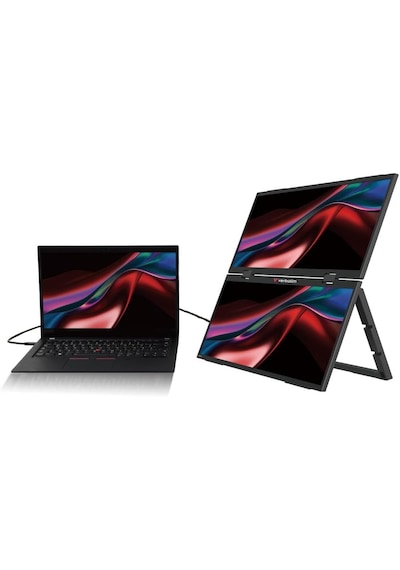 Verbatim Essentials 15,6 Full Hd 1080p Çift Ekran Ips Taşınabilir Dual Monitör