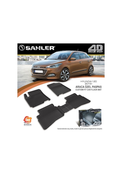 Hyundai I20 Havuzlu Paspas Sahler 4.5D 2015 2019 Tam Uyumlu
