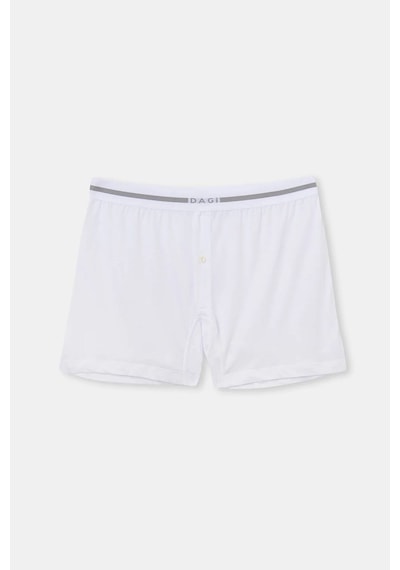 Dagi 3710 Erkek Penye Modal Boxer-beyaz Beyaz