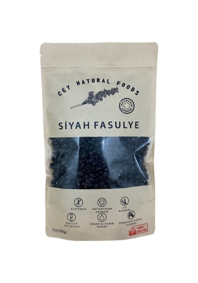 Cey Natural Foods Siyah Fasulye 500 G