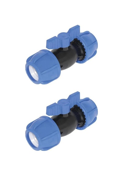 Kaplin Çıkışlı Küresel Vama 40x40 Mm 2 Adet