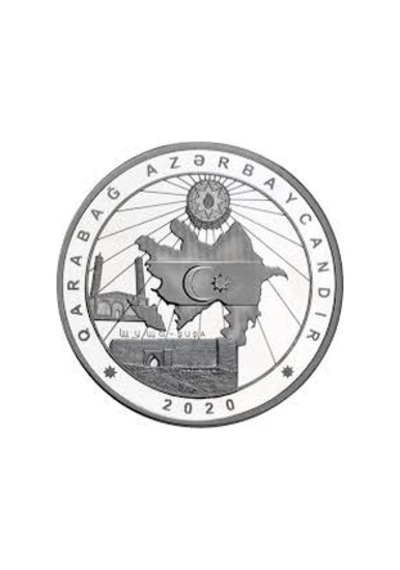 Karabağ Azarbaycanindir Manat Hatıra Para