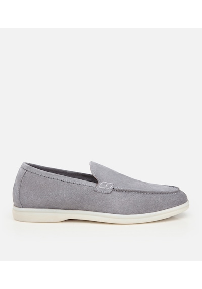 Hotiç Erkek Süet Deri Gri Hafif Tabanlı Günlük Loafer 02ayh328500a260 02ayh328500a260