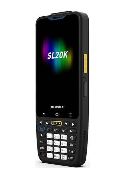 M3 Mobıle Sl20k X/w 2d Karekod Andr.13 4gb/64gb 13mp Wıfı+bluet. 4" Tuşlu Ekran El Terminali Kılıf+ 65505200
