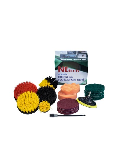 Nt Tools Ntf24 15 Parça Plastik Matkap Fırça Seti