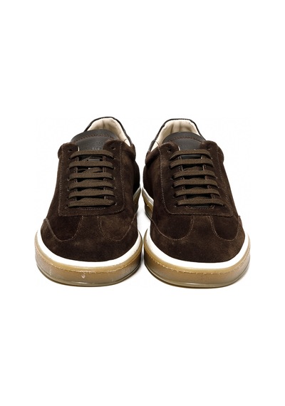 Sneaker Günlük Erkek Diğer Mo-26550a001-26550 Giuseppe Mengoni Kahve Süet Kahverengi