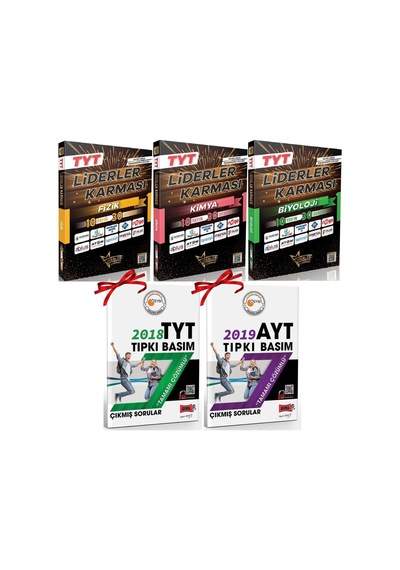 Tyt Fizik-kimya-biyoloji Ve Tyt 2018 & Ayt 2019 Çıkmış Sorular Seti