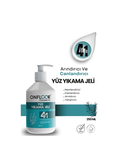 Onfloor Akneye Eğilimli Ciltler İçin Arındırıcı Yüz Temizleme Jeli 250 ML