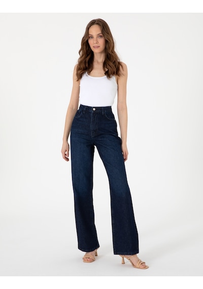 Pierre Cardin Kadın Lacivert Pantolon Jean 50307819-vr033 Lacivert