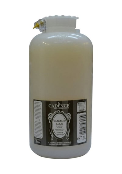 Cadence Ultimate Glaze Kalın Sır Vernik Parlak 2 Litre Karışık