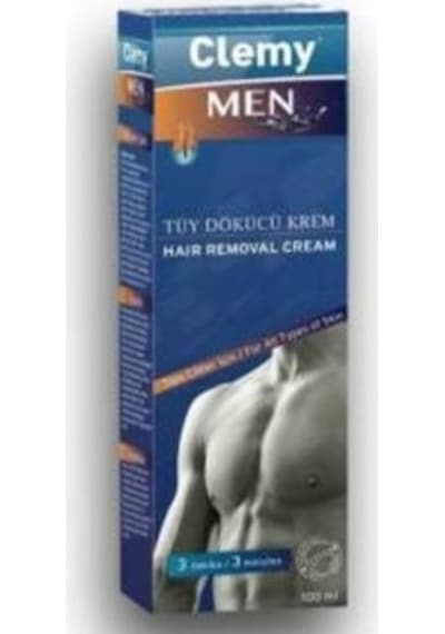 Clemy Erkek Tüy Dökücü Krem 100 Ml