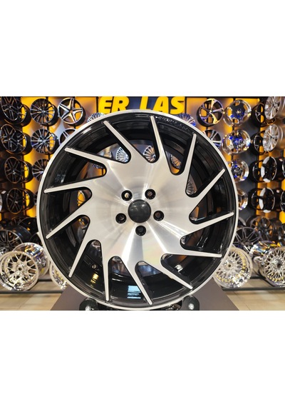 4 Adet Boss-155 9 18 5 112 Et55 Black Mack Jant Takım