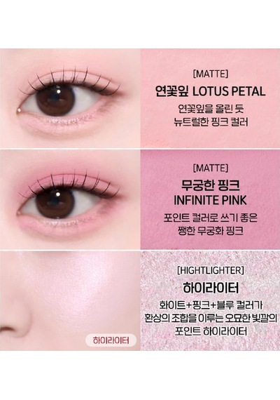 Çok Fonksiyonlu Makyaj Paleti All Take Mood Like Palette 06 İmperial Pink Palace Ver
