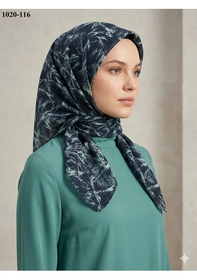 Dolce Life Dolce Cool Desenli Dimi Pamuk Eşarp 1020-116 Çok Renkli