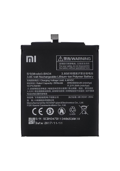 Xiaomi Redmi 5a (Bn34) Batarya Pil 2910mAh